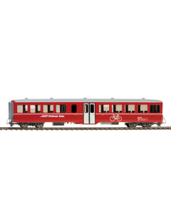 H0m RhB Fietsrijtuig WS 3913 Velowagen, tijdperk VI - Bemo 3286 136 Bemo 3286136