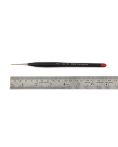 Penseel driekant, maat 00, roodmarter, kunststof steel Zahn-Pinsel 3107200