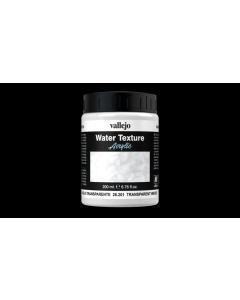 Transparant water, Water Texture 200ml  - Vallejo 26201 Vallejo 26201