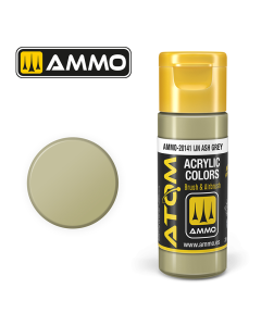 ATOM ACRYLIC COLOR IJN ASH GREY 20 ML AMMO by Mig 20141