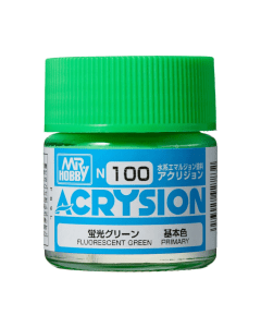 Acrysion 10ml Fluorescent Green N-100 Mr. Hobby N100