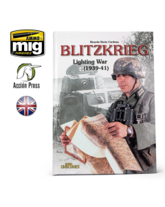 Book: Blitzkrieg, Lighting War 1939-41 euro 0024 eng AMMO by Mig 0024M