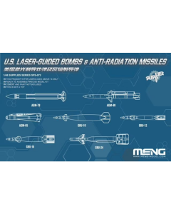 1/48 U.S. Laser-Guided Bombs & Anti-Radiation Missiles Meng SPS072