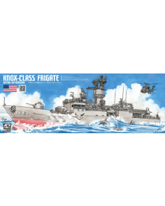 1/700 USS Knox Class Fregat, detail-up version AFV-Club SE70003