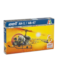 1/72 Bell AH-1/AB-47 Helicopter Italeri 095