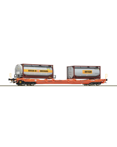 H0 Lagelastwagen type Sdgnss/T5 van Wascosa+ Bertschi Roco 6600067
