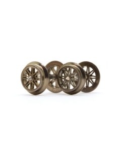 H0 AC As (24,75mm) met Spaakwielen (Ø11 mm), 2 stuks Roco 40181