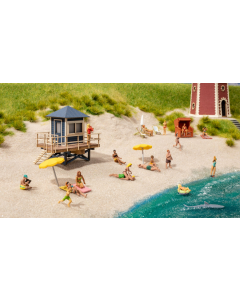 H0 Lifeguard Toren met haaienvin (Laser-Cut) Noch 14265