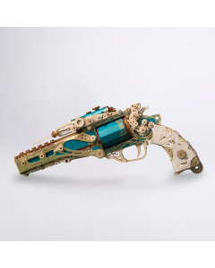 Steam Revolver (Groen), 318 onderdelen, level 2 Howcat S0841E