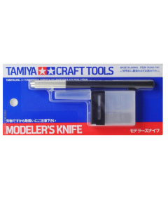 Modeler's Knife - met 25 reserve mesjes Tamiya 74040