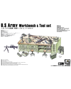 1/35 US Army Workbench & Tool Set AFV-Club 35302