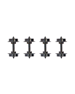 H0f Metalen wielsets, 4 stuks Busch 12299
