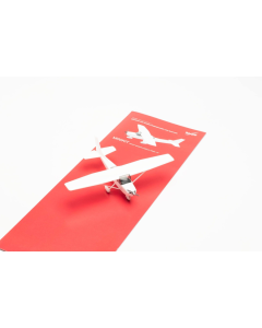 H0 Cessna 172, wit (Minikit) - Herpa 013789-002 Herpa 013789002