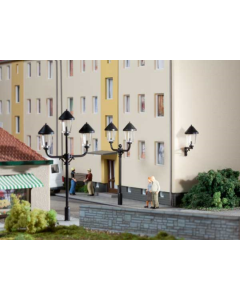 H0 Lantarenpaal / Park- & Wandlaternenattrappen Auhagen 42631