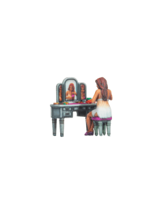 H0 Vrouw aan de kaptafel (3D-Master) Noch 10423