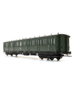 H0 DR C12c Deutsche Reichsbahn 021-3 groen, grijs dak, IV - Artitec 20.256.03 Artitec 2025603