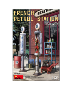 1/35 French Petrol Station 1930-40s MiniArt 35616
