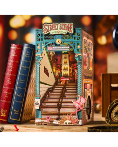ROLIFE Book Nook - Street Scene "& Wonderland" Robotime TGB13