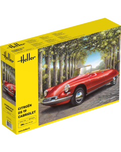 1/16 Citroen DS19 Cabrio Heller 80796