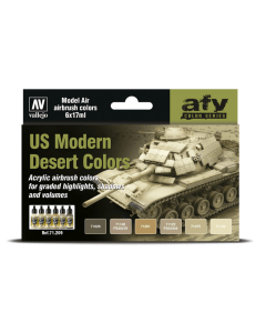 US Modern Desert Colors Set Vallejo 71209