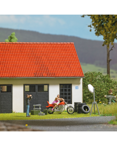 H0 A-Set: Biker Model Busch 79811