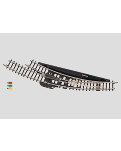 Z Elektrische Meegebogen Wissel Rechts R195mm (als 8521) 30° Marklin 8569