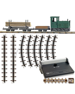 H0f Startset "houttransport" (veldspoor) Busch 12003