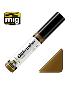 Oilbrusher dark mud 10 ml AMMO by Mig 3508