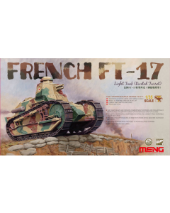 1/35 French FT-17 Light Tank (Riveted Turret) Meng TS011