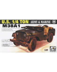 1/35 US M38A1 Jeep 4X4 Utility 1/4 Ton AFV-Club 35S17