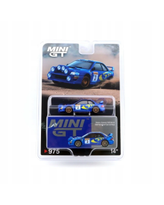 1/64 Subaru Impreza WRC98 1998 Rally Monte-Carlo 3rd Place #3 (blister) MiniGT 00975BL