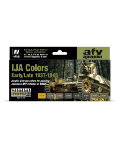 IJA Colors Early/Late (1935-1945) Set Vallejo 71160