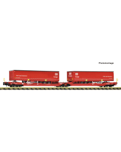 Fleischmann 6660103 N DB AG dubbeltaschen-gelede wagen T3000e