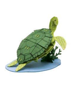 3D-model, zeeschildpad, lasergesneden speciaal bewerkt karton Fridolin 11745