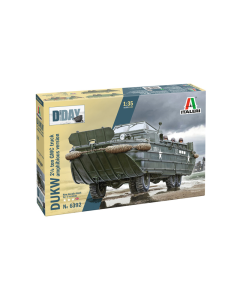 1/35 DUKW 2.5 ton GMC Truck Amphibious Version (D-Day) Italeri 6392