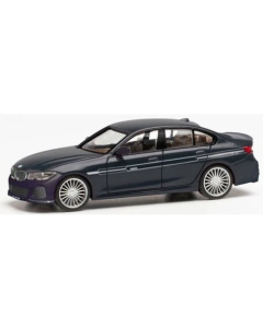 H0 BMW Alpina B3 sedan, black saphire metallic Herpa 430890