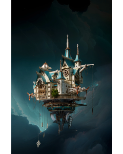 Fantasy Steam Castle, 863 onderdelen, level 5 Howcat S0179E