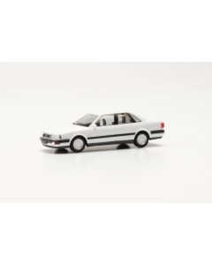 H0 Audi V8 sedan met BBS velgen, wit - Herpa 023962-002 Herpa 023962002