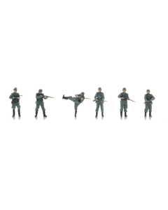 1/72 WM Infanterie trapt deur in (6x) (bouwpakket) Artitec 7720004