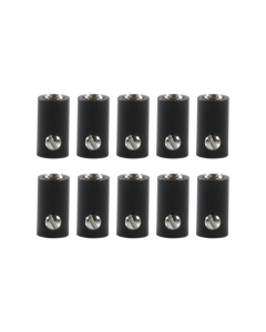 Contra-Stekker "Zwart", 10 stuks Brawa 3048