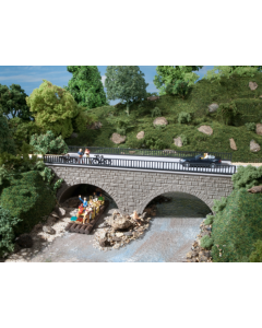 H0 Stalen brug / Kleine Straßenbrücke Auhagen 41589