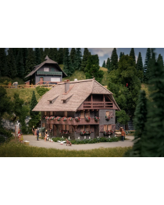 H0 Jubileummodel Horlogemakershuis met figuur Faller 130012