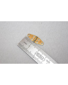 Messing Scharnier 6.5 x 19 mm, per stuk - Aeronaut 7809/02 Aeronaut 780902