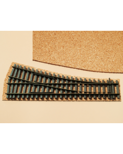 H0 Railsbedding (kurk), wissels / Korkgleisbettung für Weichen Auhagen 41179