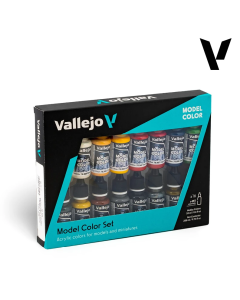Napoleonic French & British 1789-1815 Model Color Paint Set, 16 kleuren Vallejo 70149