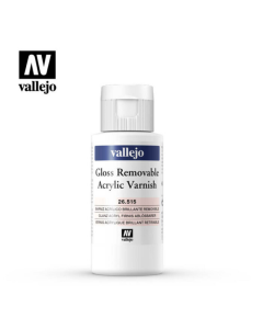 Gloss Varnish Removable 60ml - Vallejo 26515 Vallejo 26515