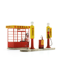 N Tankstation Shell (bouwpakket) - Artitec 14.182 Artitec 14182