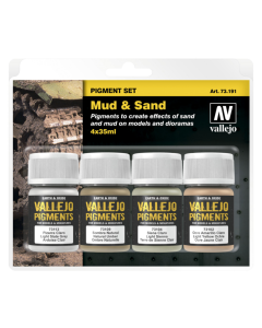 Mud & Sand Pigment Set Vallejo 73191