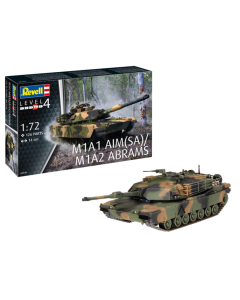 1/72 M1A2 Abrams / M1A1 AIM(SA) Revell 03346