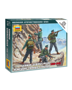 1/72 German Gebirgsjager (1939-1943), snap fit "Art of Tactic" Zvezda 6154